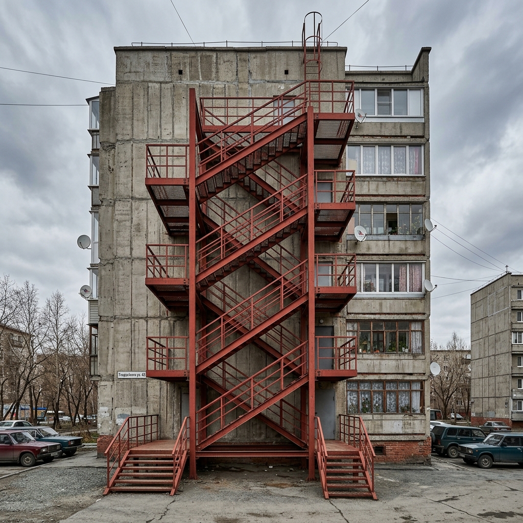 Промышленные металлические лестницы